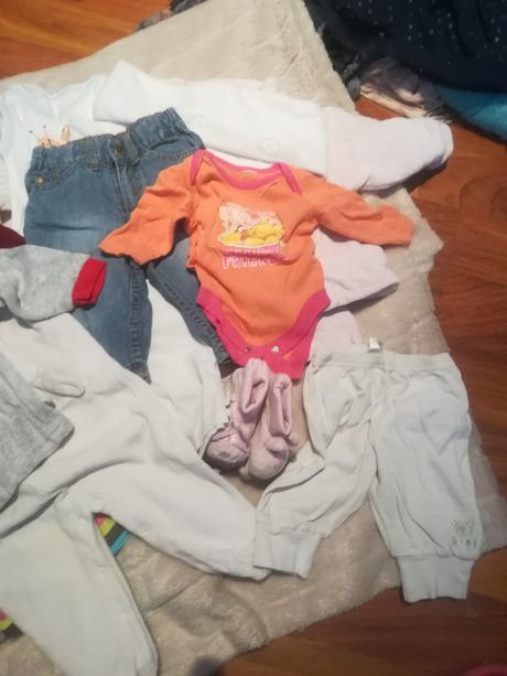 Jesenný balík dievča 56 - 68 už aj s poštou 32 ks, 68–80