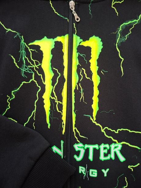 Hrubšia mikina s pestrým nápisom č.158/164, 158