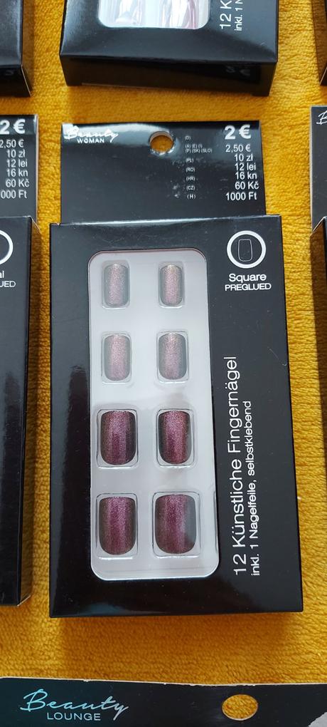 Umelé nechty 6 balení, 