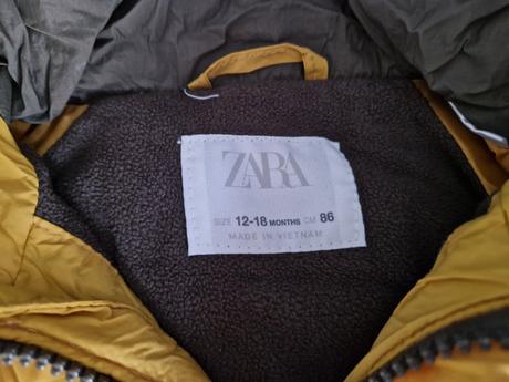 Zimná bunda zara v.86, zara,86