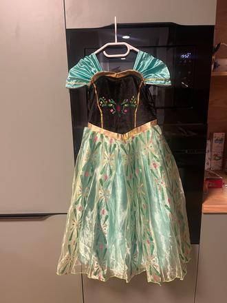 Šaty frozen anna ľadové kráľovstvo v. 140, 