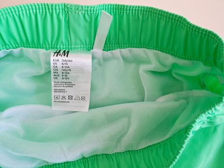 3ks plavky h&m 134/140, h&m,140