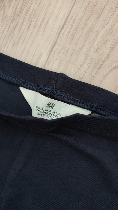 3/4 legíny, h&m,140