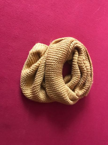 Šál horčicovej farby, one size zn.h&m, h&m