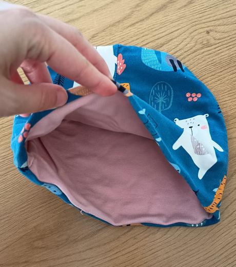 Handmade dvojvrstvová čiapočka, 116