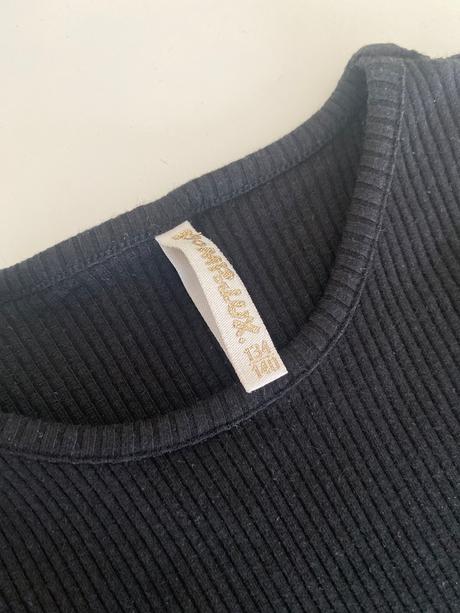 Cierne basic tricko pompdelux, pompdelux,140