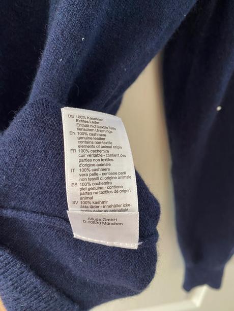 Kašmírový kardigan od luxusnej značky allude, l