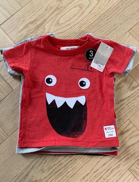 Next tričko 3ks., next,74