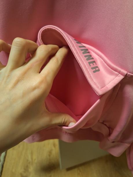 Ružová croptopová mikina, reserved,152