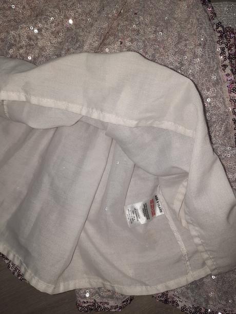 Trblietava suknicka 110/128, 122