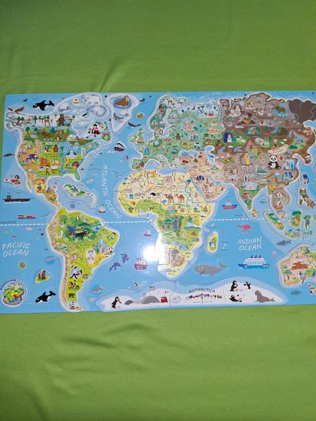 Magnetická mapa woody,