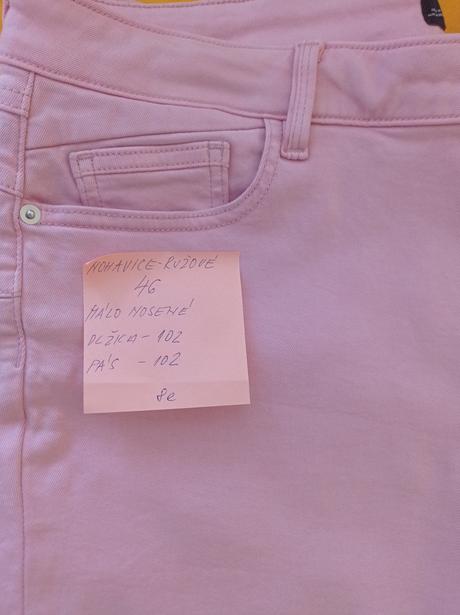 Ruzove nohavice-46-, 46