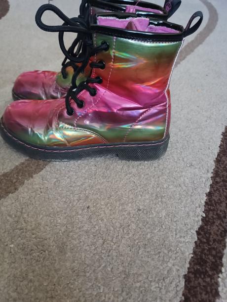 Dúhové členkové  prechodné topanky, cupcake,29