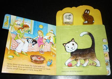 Zvieratko pre lauru - 3v1 -leporelo puzzle hra, 