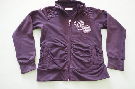 Dievčenská tepláková bunda, 134