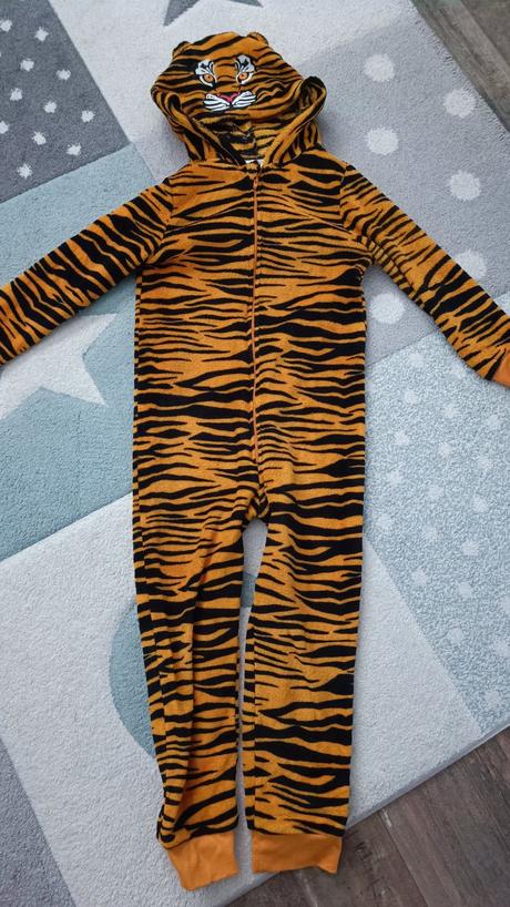 Teplé pyžamko/ overal na spanie, h&m,128