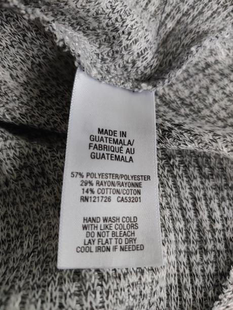 Mäkučký top na dlhý rukáv s odhalenými ramenami, aeropostale,s