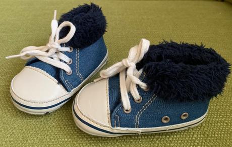 Oteplené topánky/ capačky, <17