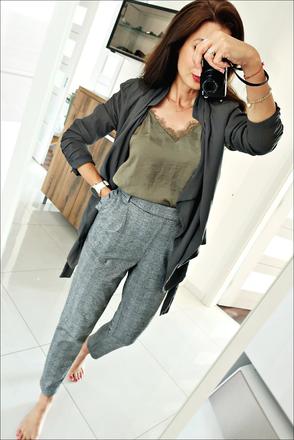 Šedé sačko zara, zara,s