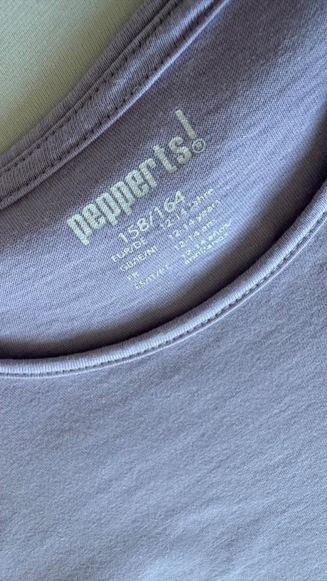 2x bavlnene dievcenske tricko, pepperts,158