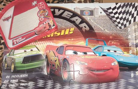 2x puzzle cars, 