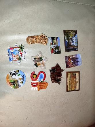 Magnetky na chladničku,zbierka, 