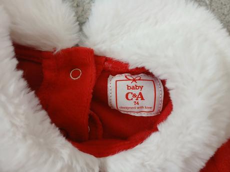 Vianocne mikulasske saty 74, c&a,74