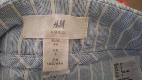 Kraťasy, h&m,34