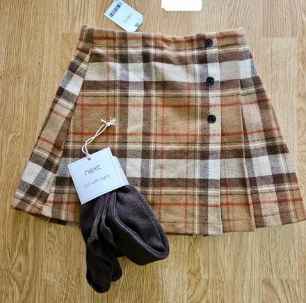 Next sukňa s pančuškami 134/140, next,140