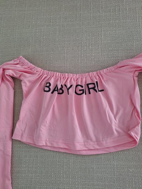 Crop top baby girl, s
