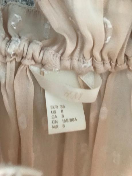 Vzdušná blúzka bez rukávov, h&m,38