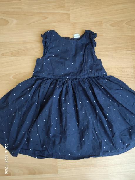 Letné šaty pre dievčatko 92, h&m,92