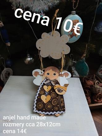 Nadherný hand made anjelik výpredaj,