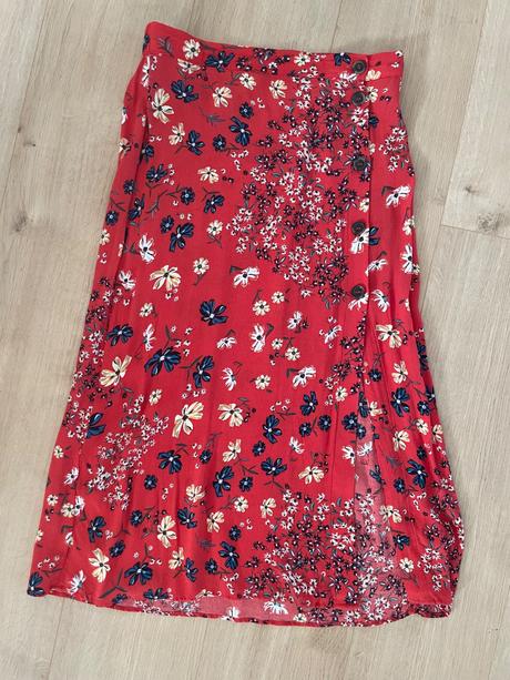 Hm sukňa s rozparkom, h&m,s