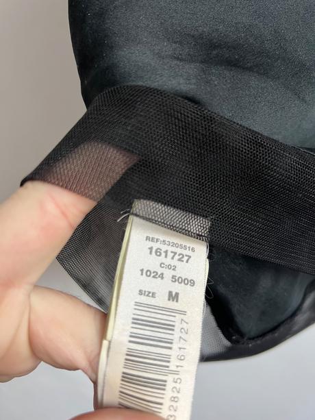 Mango m hodvab hodvabne tielko top silk ciern, mango,m