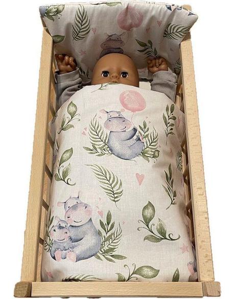 Perinka do postieľky pre bábiky hrošíky baby sklad,