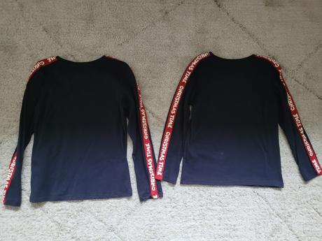 Tricka s vianočným motívom dvojičky little kids, 128