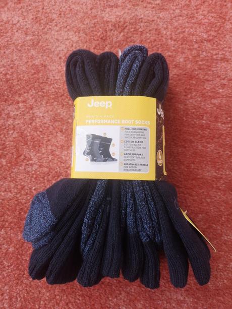 Jeep pánske ponožky 4 páry veľkosť 39-45, 39 / 40 / 42 / 44 / 46