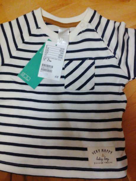 Set - pudlové nohavice a tričko, h&m,74