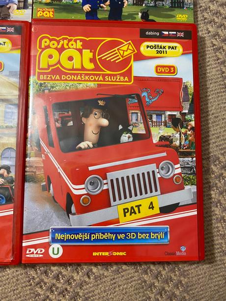 Dvd pošťák pat 4 postman pat animovaná rozprávka,
