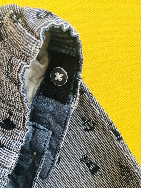 H&m námornícke šortky v. 74, h&m,74