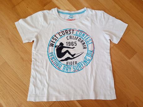 Biele tričko, lupilu,122