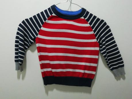 Pásikavý sveter, 86