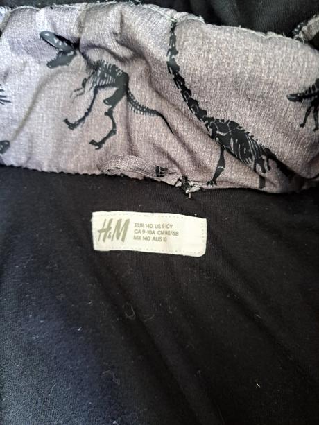 Chlapčenská zimná bunda, h&m,140