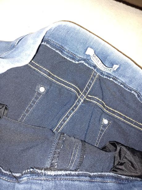 Jeggins rifle jeseň, denim,46