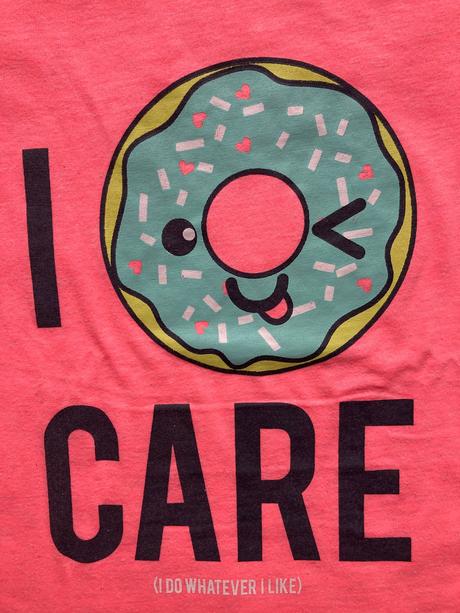 Y.f.k. oranžovo-lososové tričko i dont care, 152