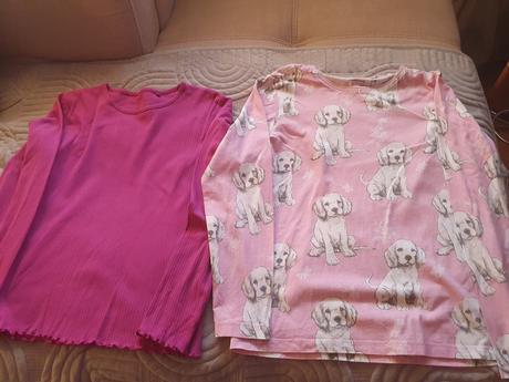 Predám 2 ks tričiek dlhý rukáv veľ. 158, 158