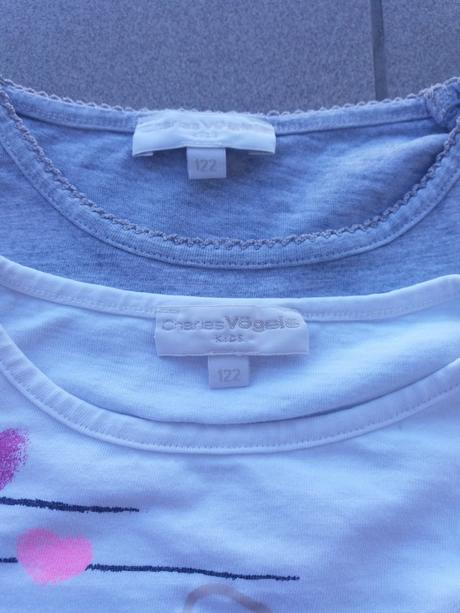 Dievčenské tričko charles vogeles č.122, 122