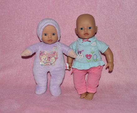 My little baby born bábiky, 