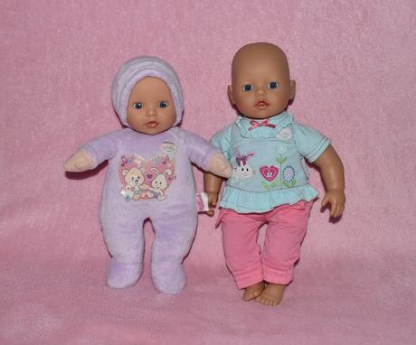 My little baby born bábiky, 